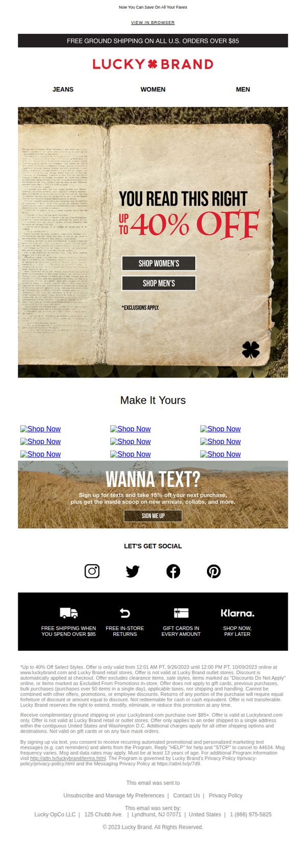 Lucky Brand