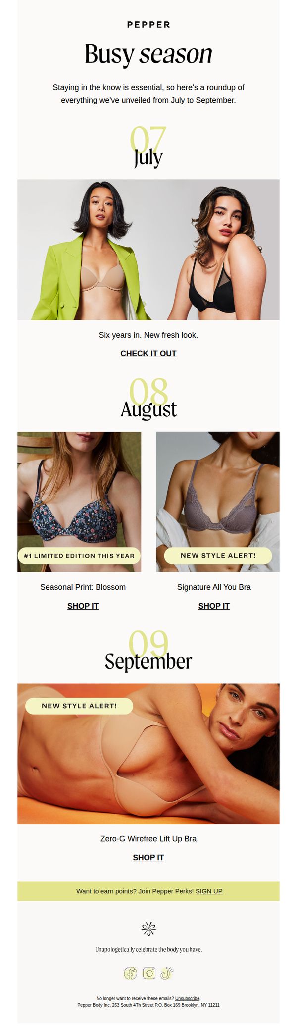 8. Summer wrap up!