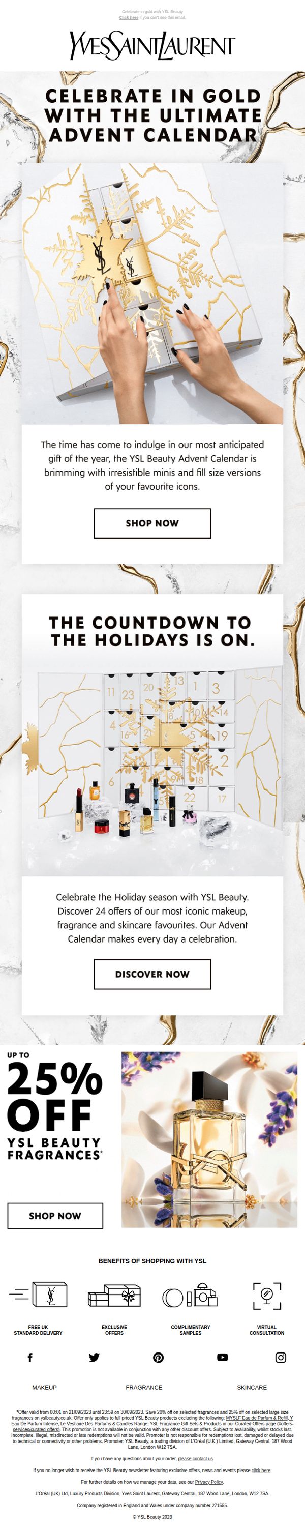 YSL Beauty- UK