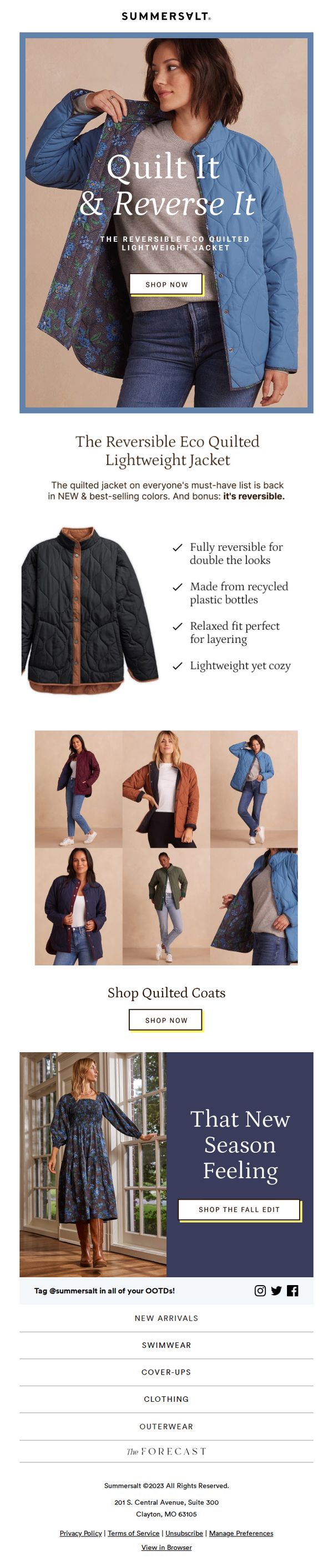7. Restock Alert: Your fave jacket is back!