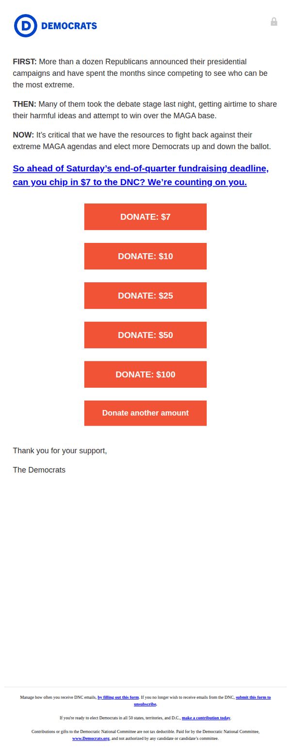 9. Help us hold MAGA Republicans accountable