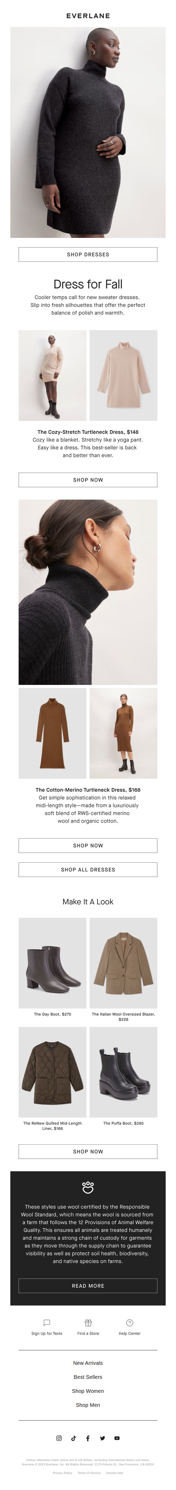 6. Fall Faves: New Sweater Dresses