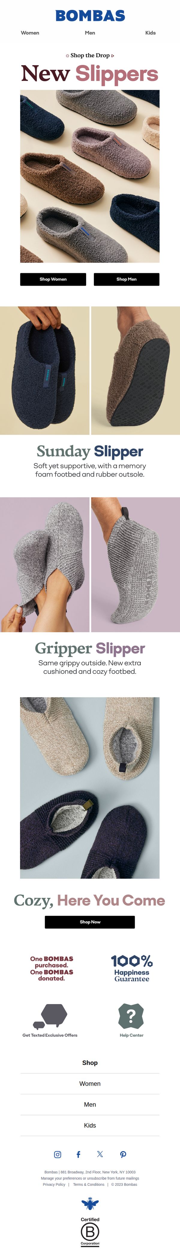 7. Shop the Drop: Cozy New Slippers