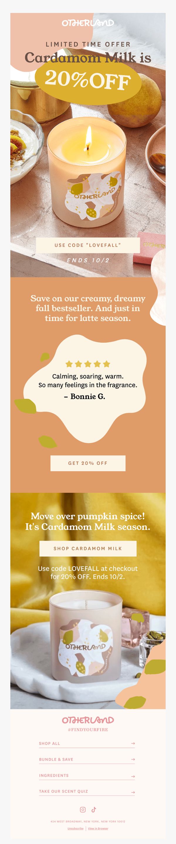 9. Get 20% OFF Cardamom Milk!!! 🎉