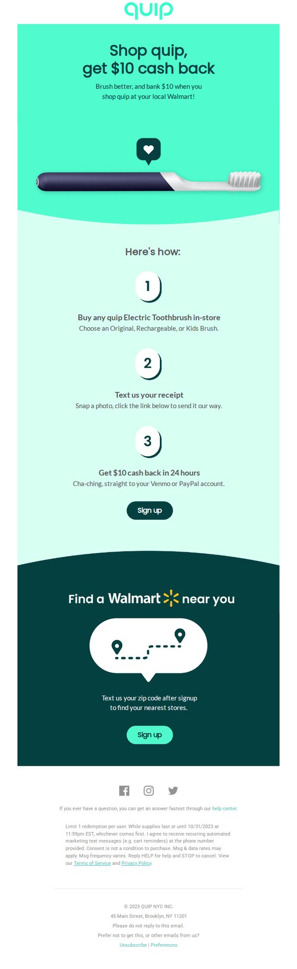 9. 3 steps to get 💲back on quip