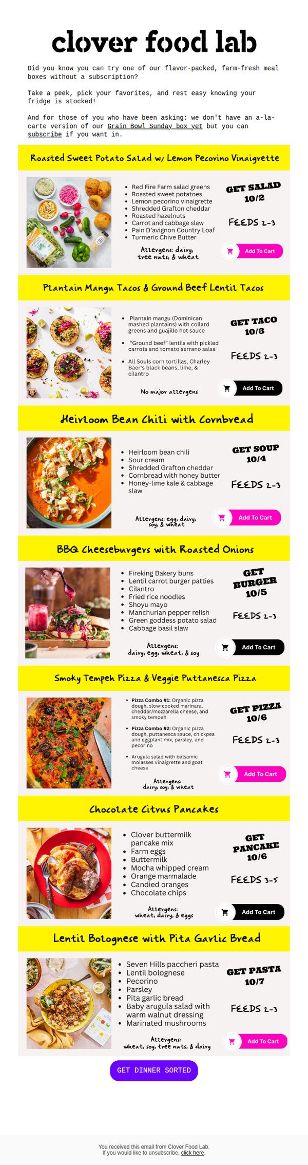 Clover Food Lab