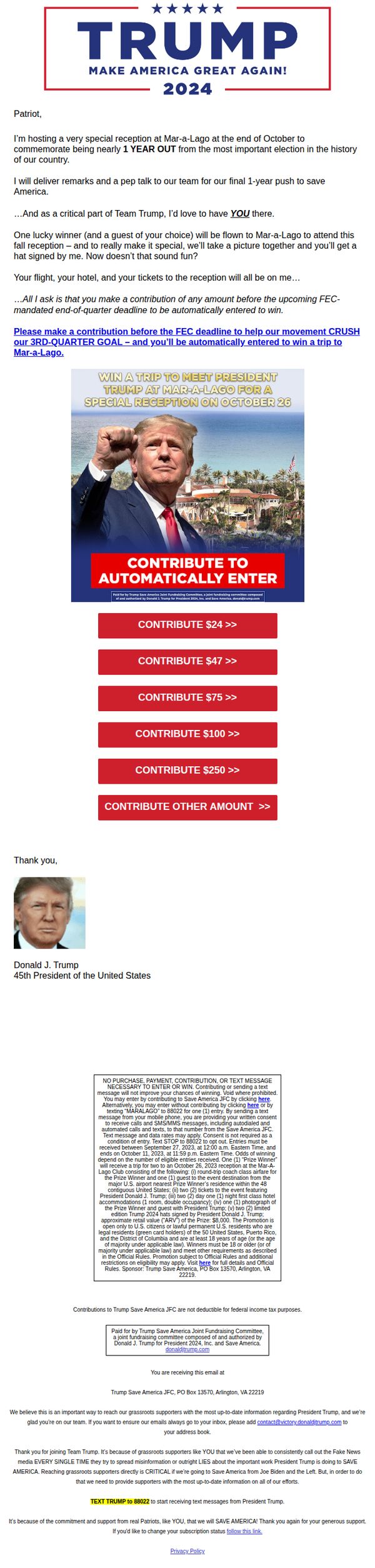 Donald J. Trump