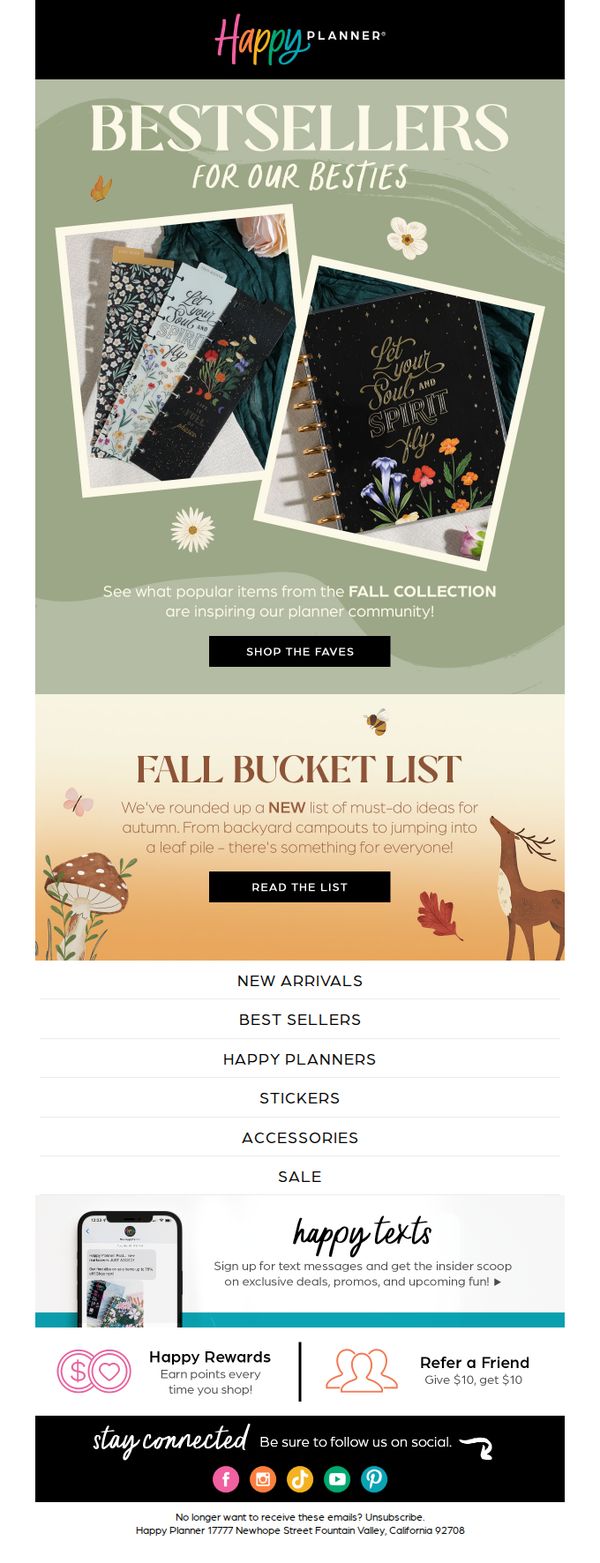 10. The Happy Planner: Our 2023 Fall Bucket List is Here 🍂