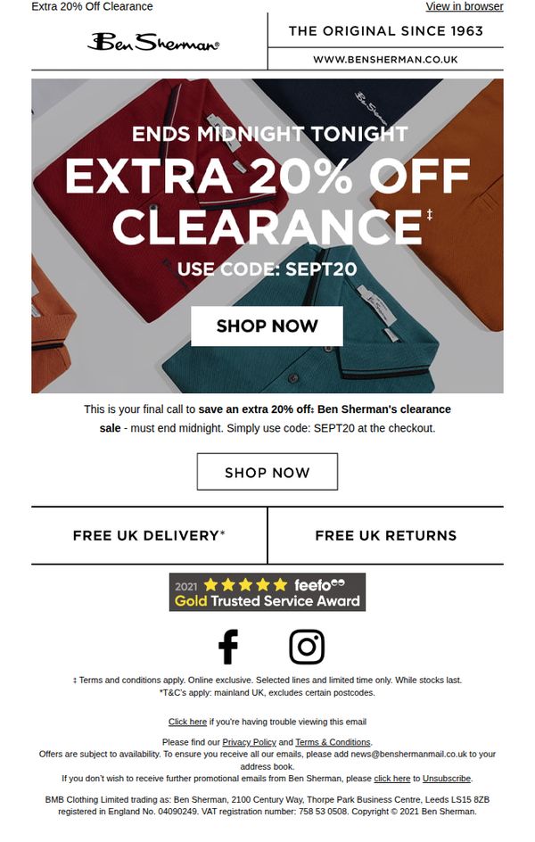 7. It's The Final Hours To Save