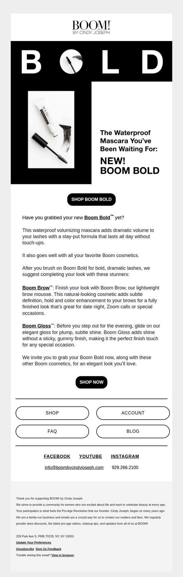 BOOM by Cindy Joseph