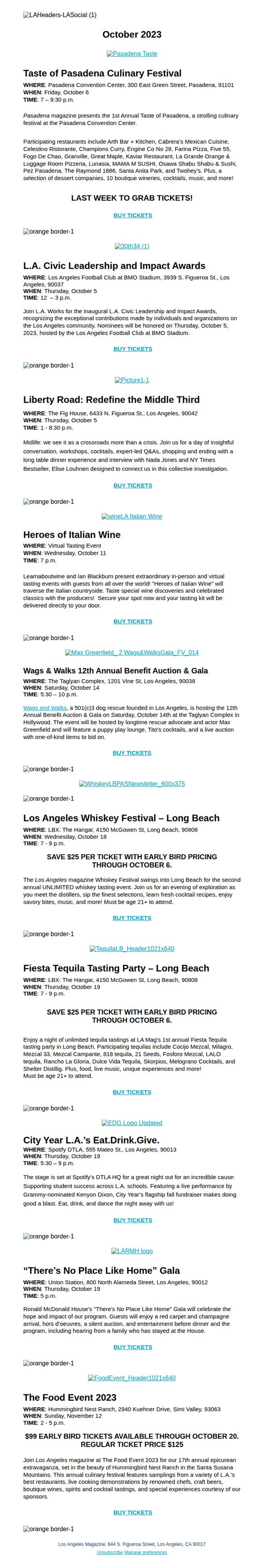 10. Upcoming Events & Happenings in October 2023