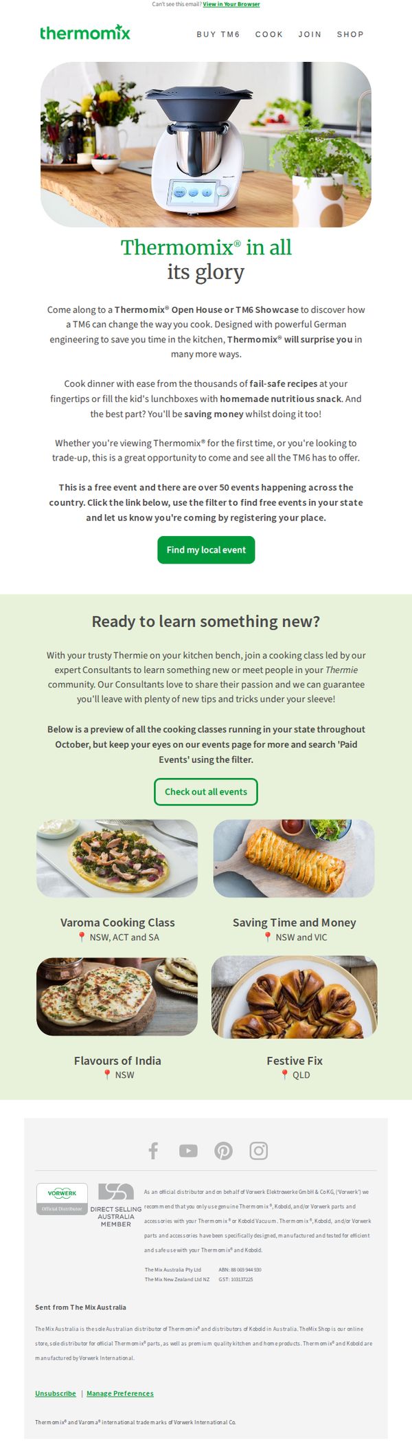 7. Thermomix Australia : Showcasing the best of what we offer