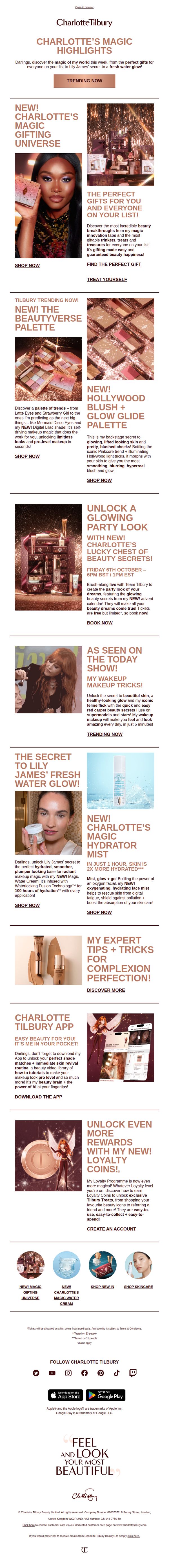 Charlotte Tilbury - UK