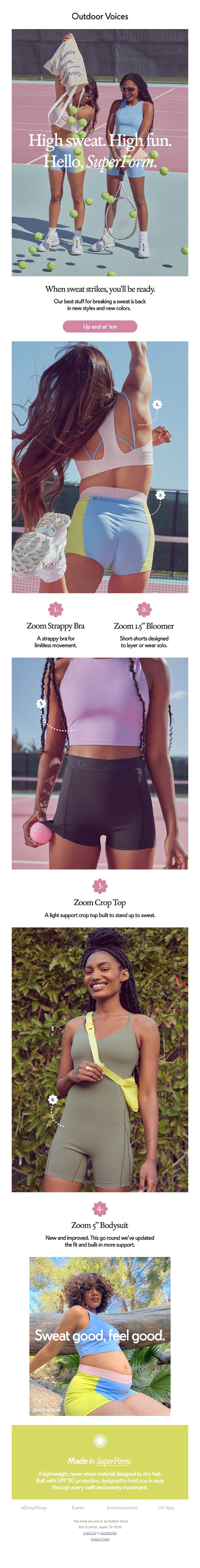8. New: Sweat-ready in SuperForm