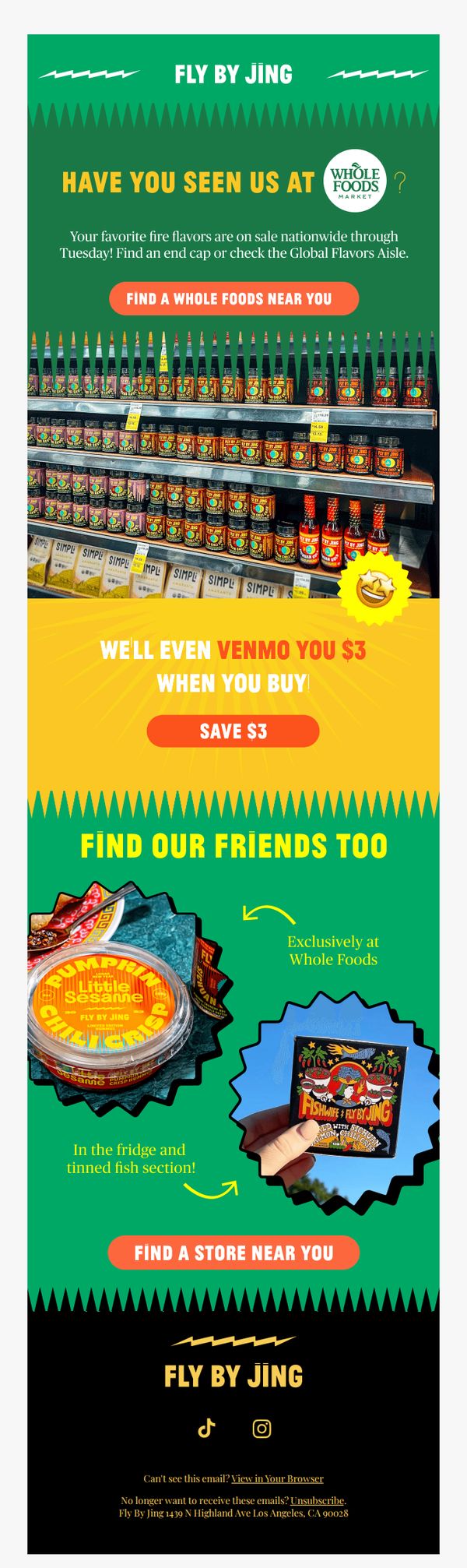 7. Fly by Jing: Fire flavors on sale now