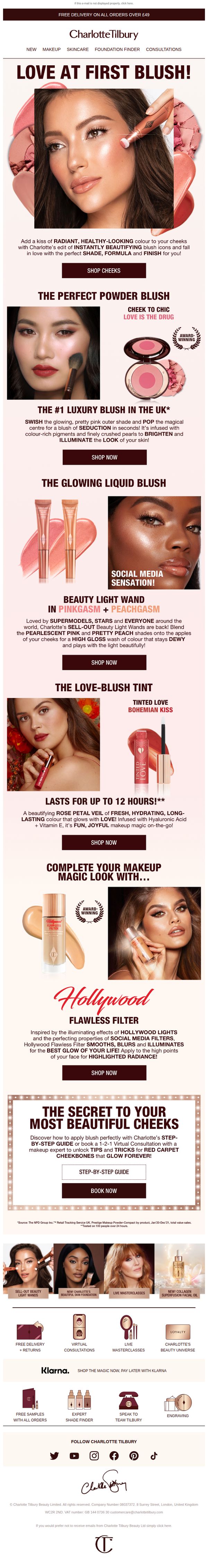 Charlotte Tilbury - UK