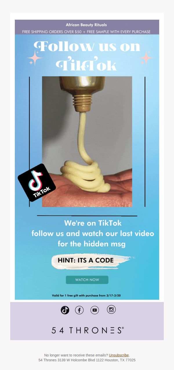 10. Did you watch our TikTok?👀