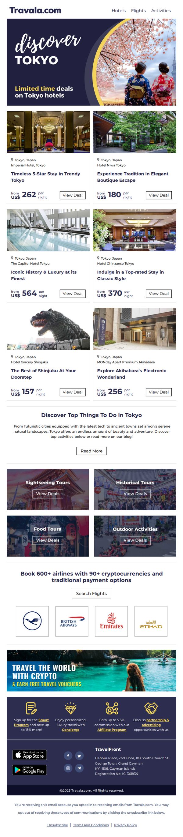 8. Travala Travel Tigers NFTs: October Destination of the Month: Tokyo