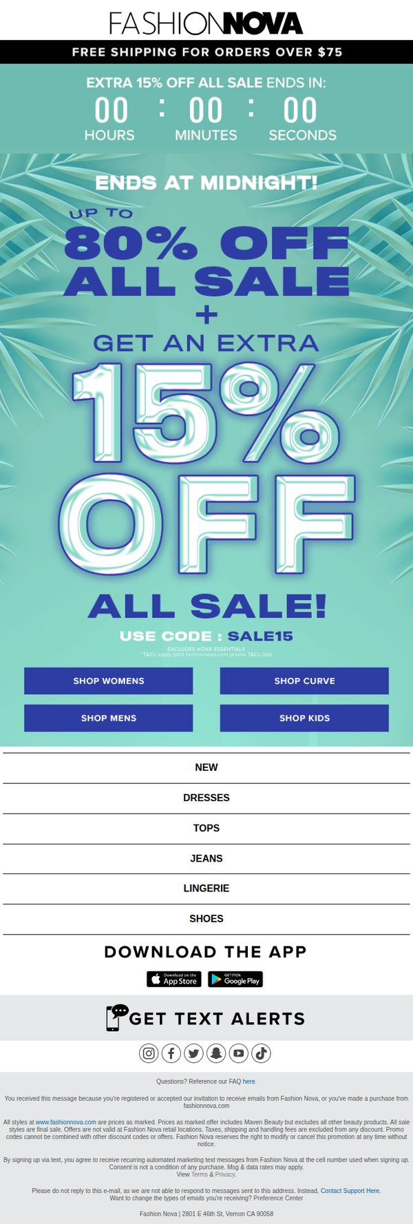 9. E-X-T-R-A 🎉15% Off ALL Sale Items