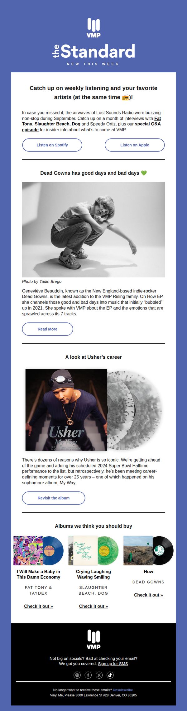 9. The Good & Bad Days with Dead Gowns, Usher, and more!