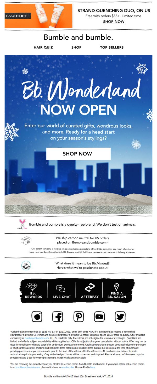 9. ✨The Bb.Holiday Shop is open. ✨