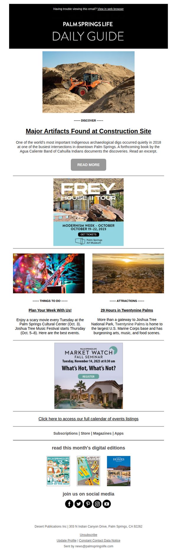 Palm Springs Life Magazine