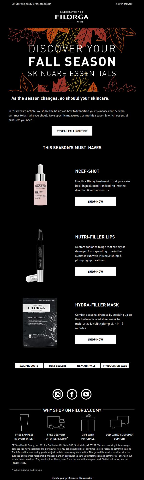 8. Filorga: Fall's Skincare Essentials