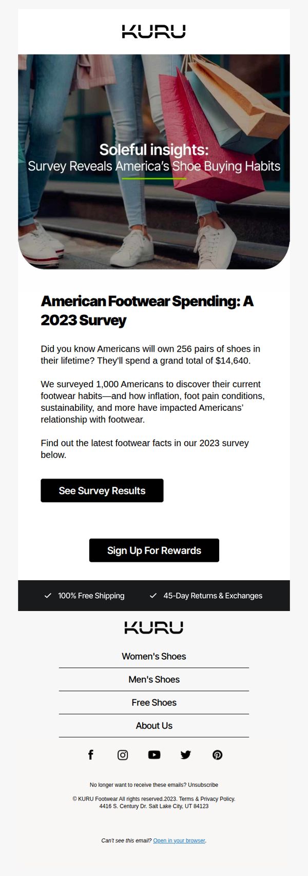 10. KURU Footwear: How Much Do Americans Spend on Footwear? 💰