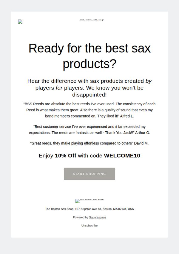 The Boston Sax Shop