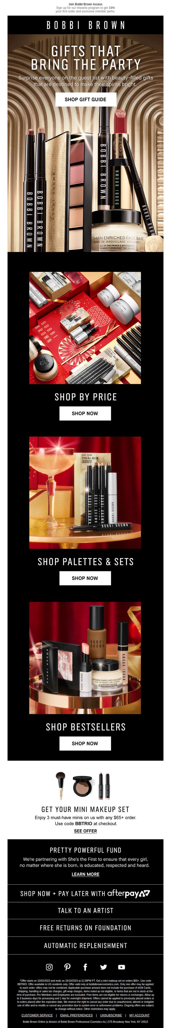 8. Shop our exclusive holiday Gift Guide