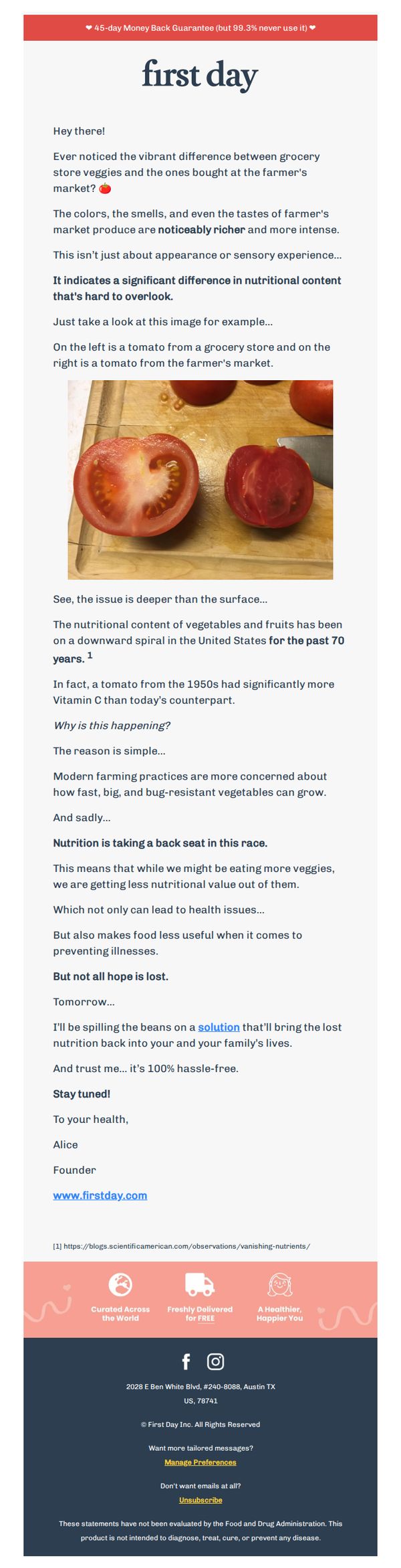 6. The shocking truth about veggies 🥦