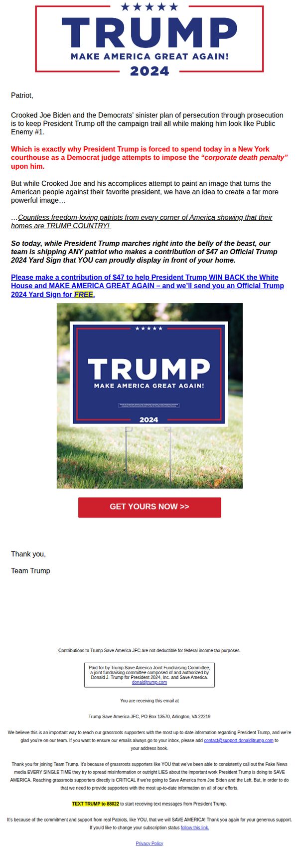 Donald J. Trump