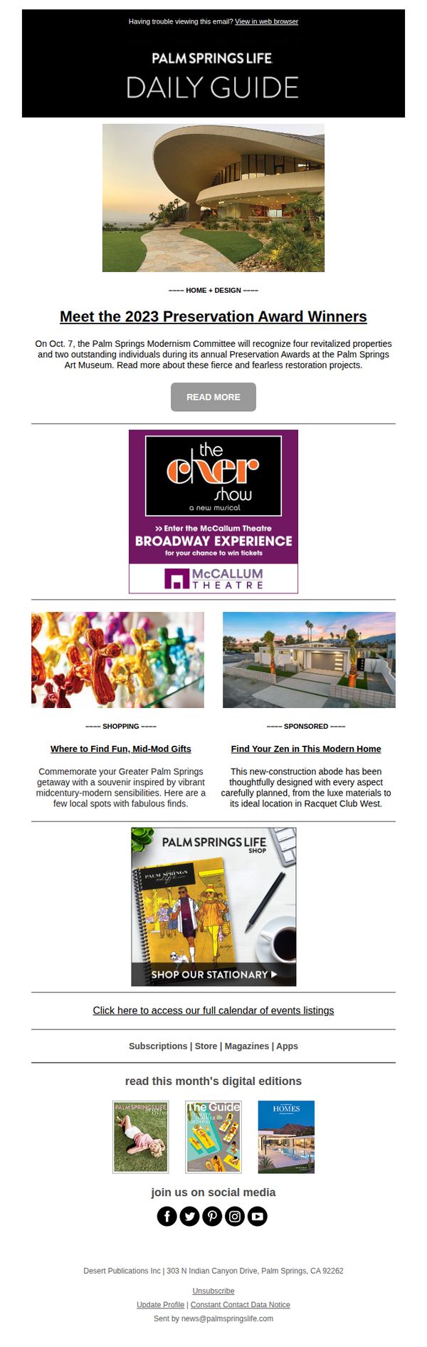 Palm Springs Life Magazine