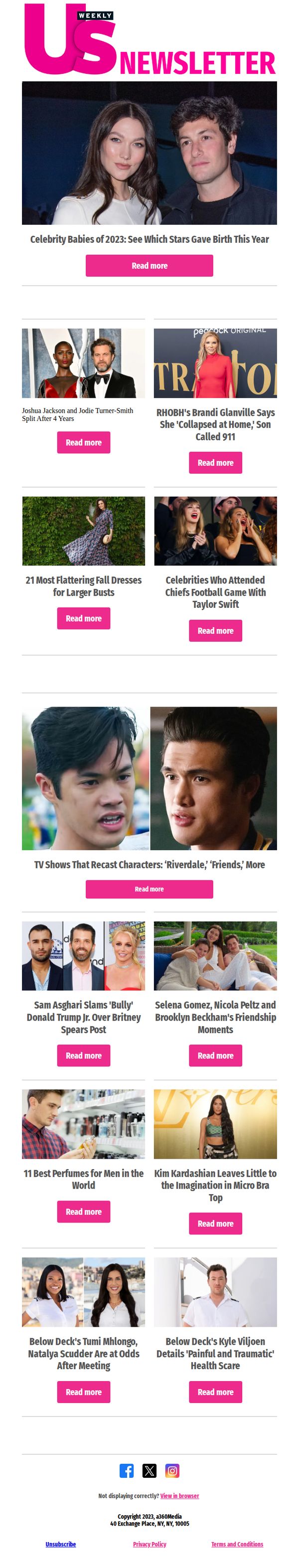 7. Us Weekly: Celebrity Babies of 2023: See Which Stars Gave Birth This Year