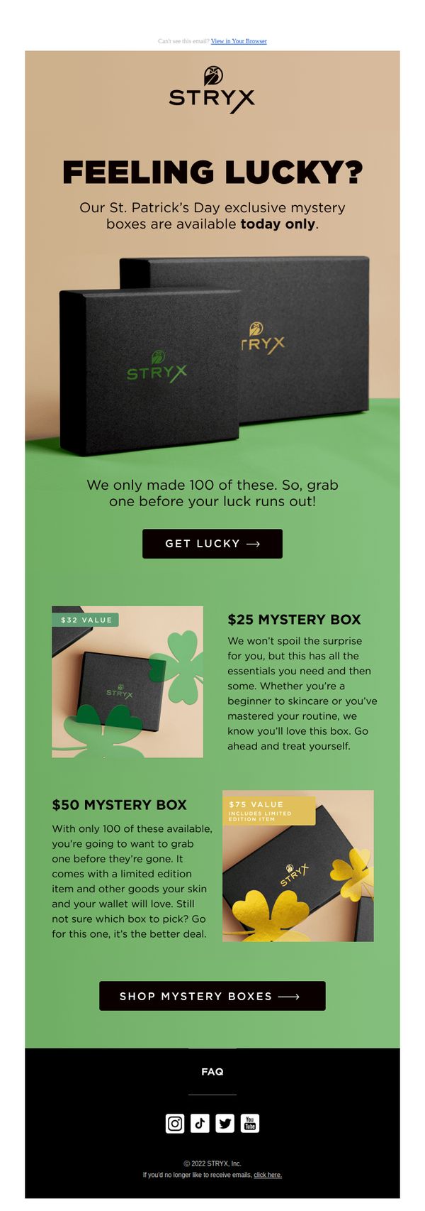 8. TODAY ONLY 🍀 St. Patrick’s Day Mystery Boxes