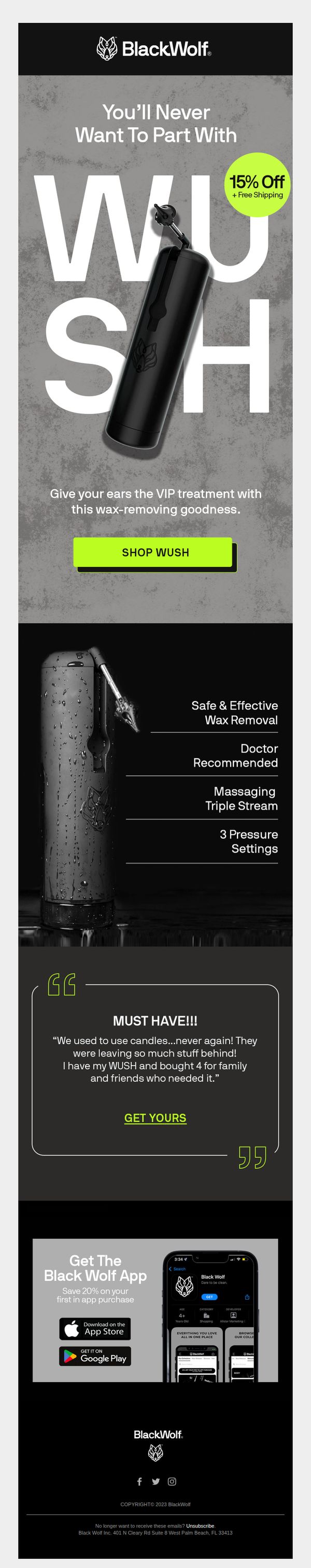 8. Clean your ears with 15% off 👂