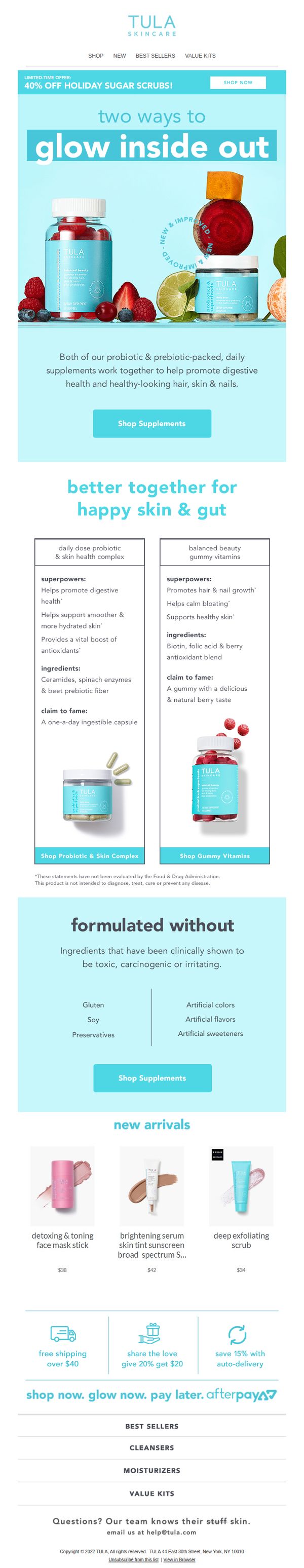 7. Your skin & gut will love these…