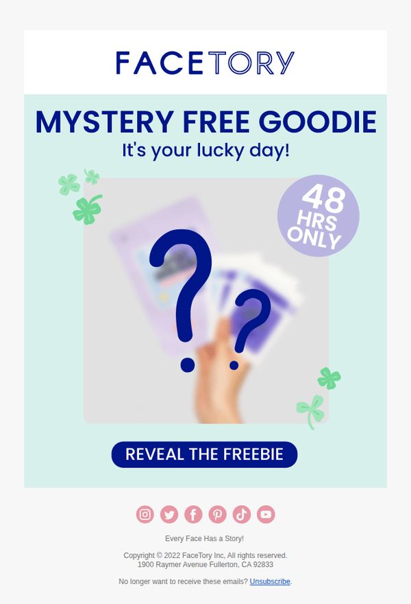 9. Did someone say FREE?!