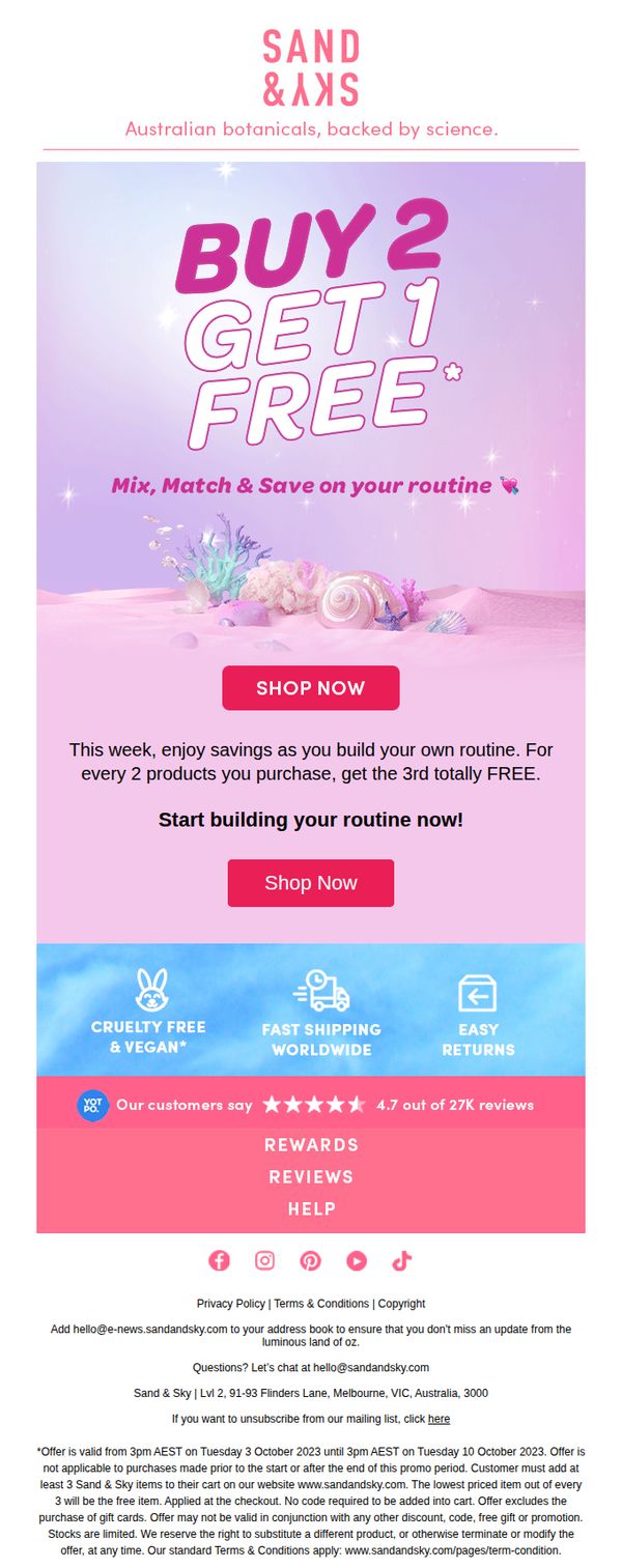 10. You'll love this.. Buy 2 Get 1 free!