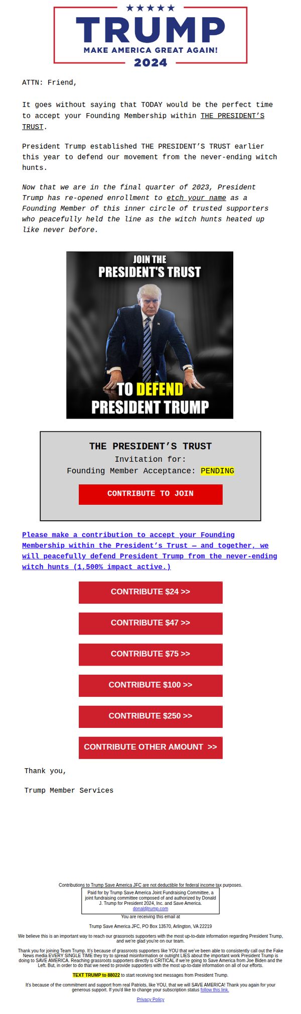 Donald J. Trump