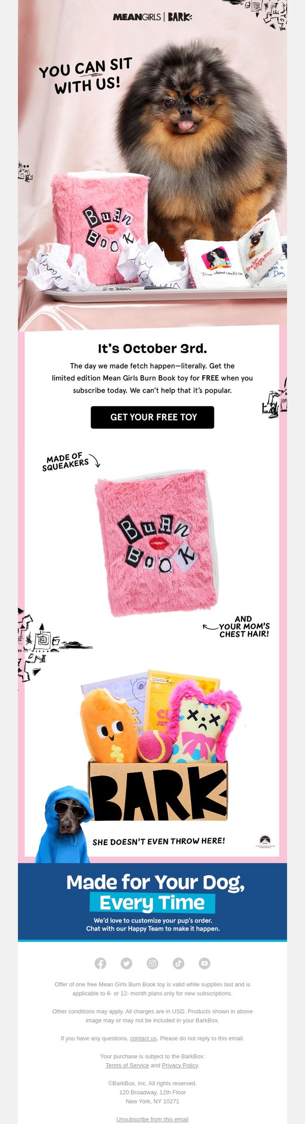 6. You can finally make fetch happen. 💁‍♀️