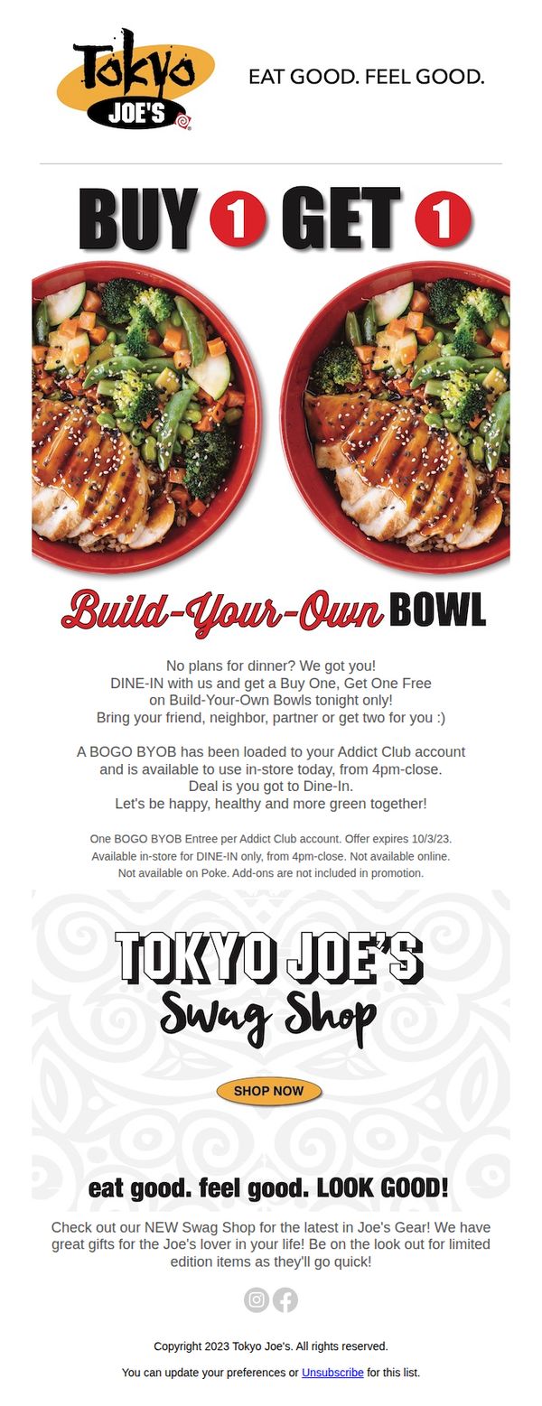 Tokyo Joe's