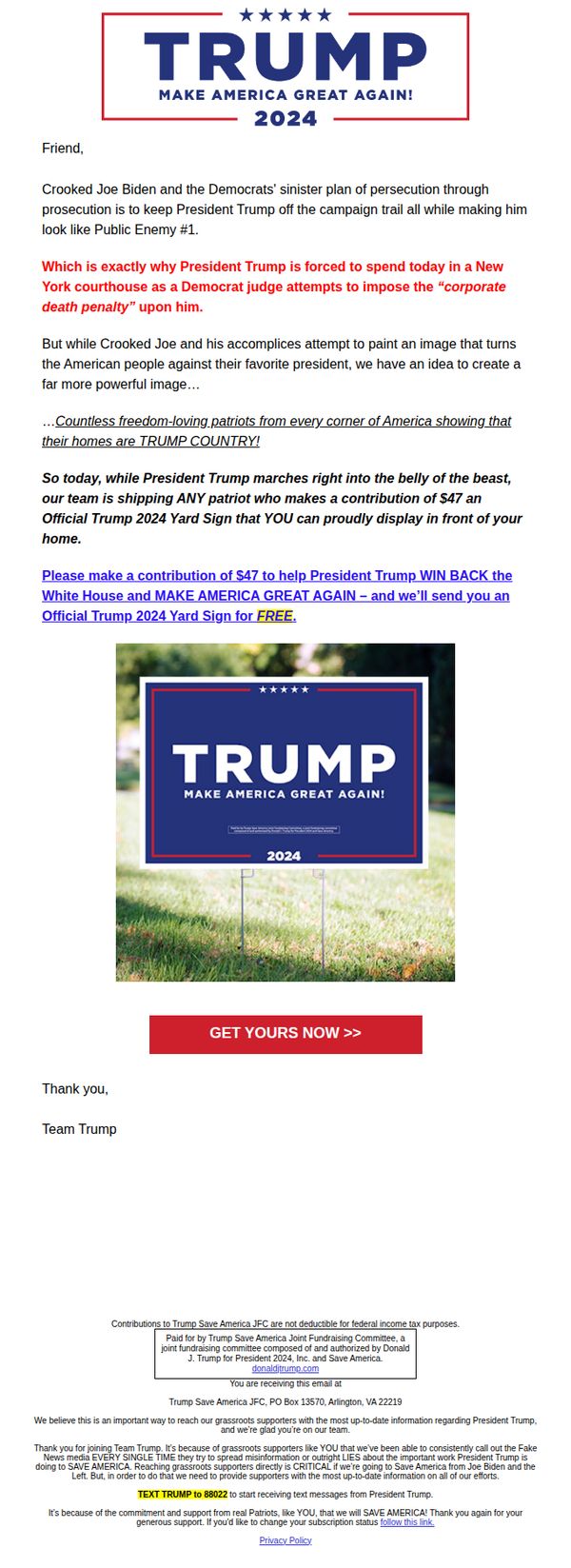 Donald J. Trump
