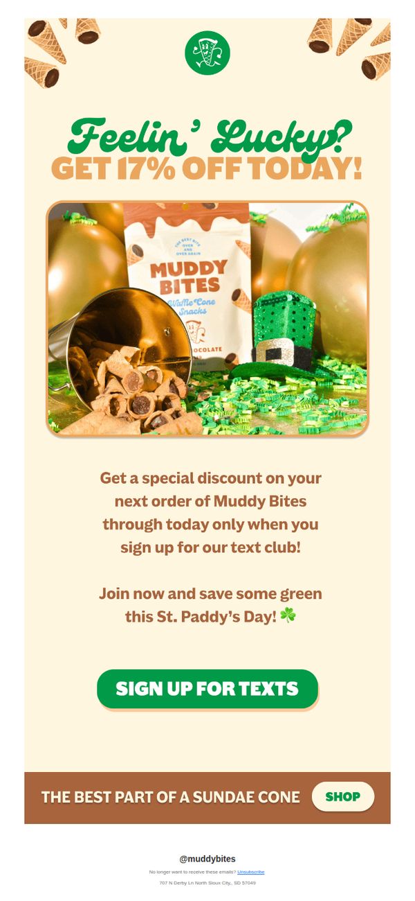 9. It's Your Lucky Day!