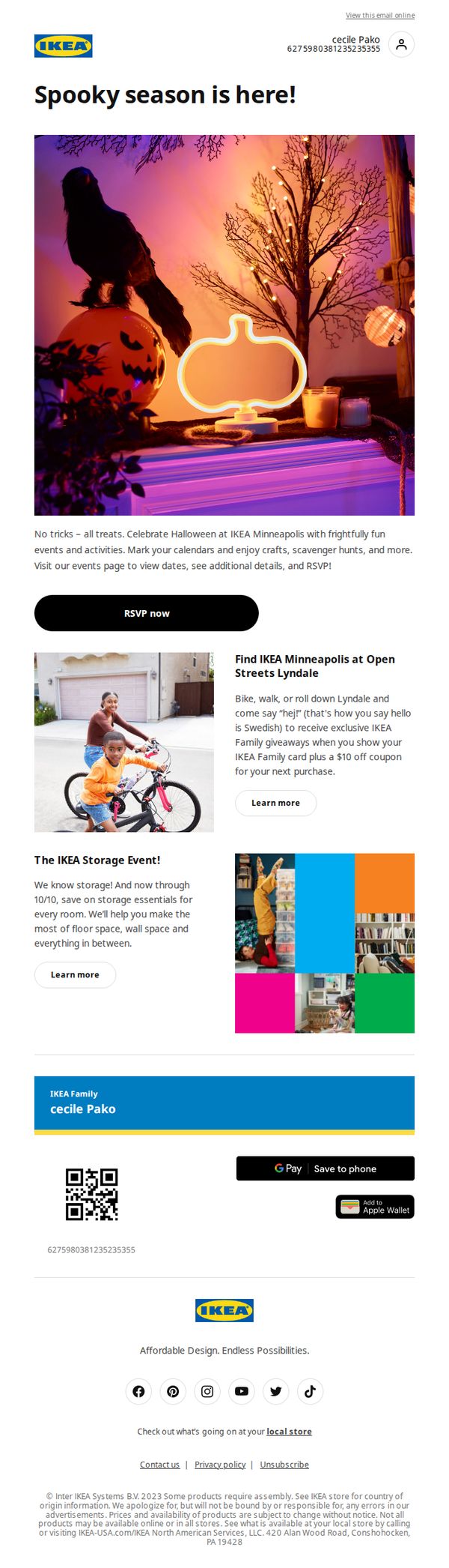 8. IKEA - US: cecile, see what's happening at IKEA Minneapolis