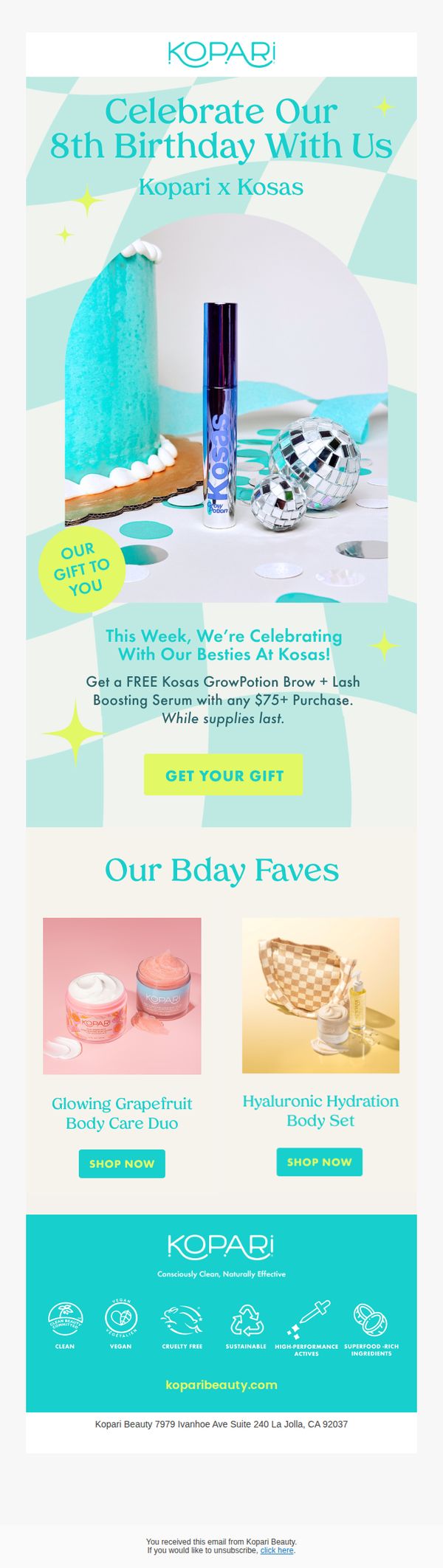 6. Celebrating Our Bday with Kosas!