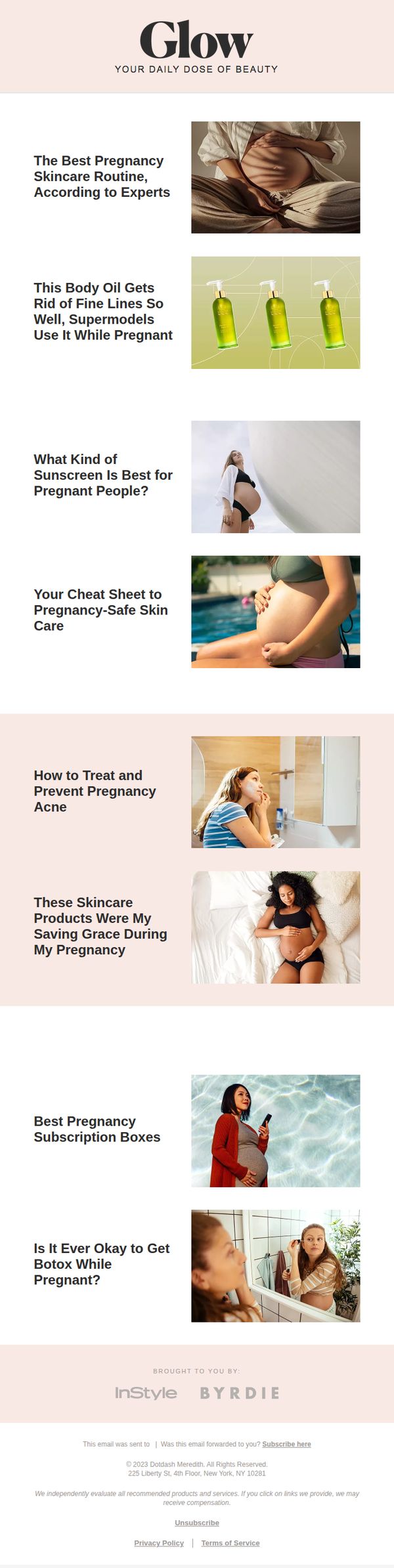 10. Real Simple: Skincare products to avoid using while you're pregnant