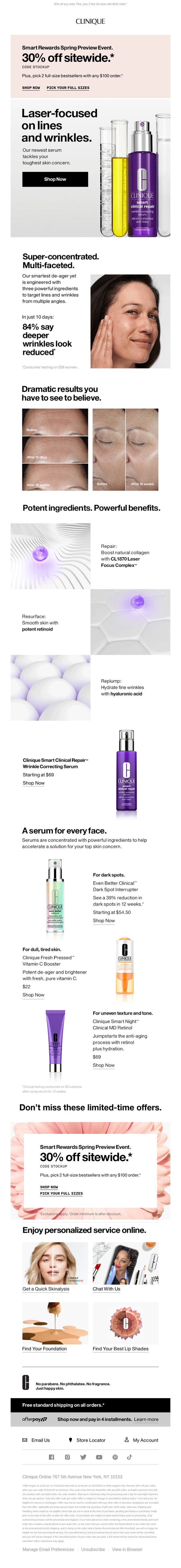 8. Super-concentrated. Supercharged. And 30% off. 