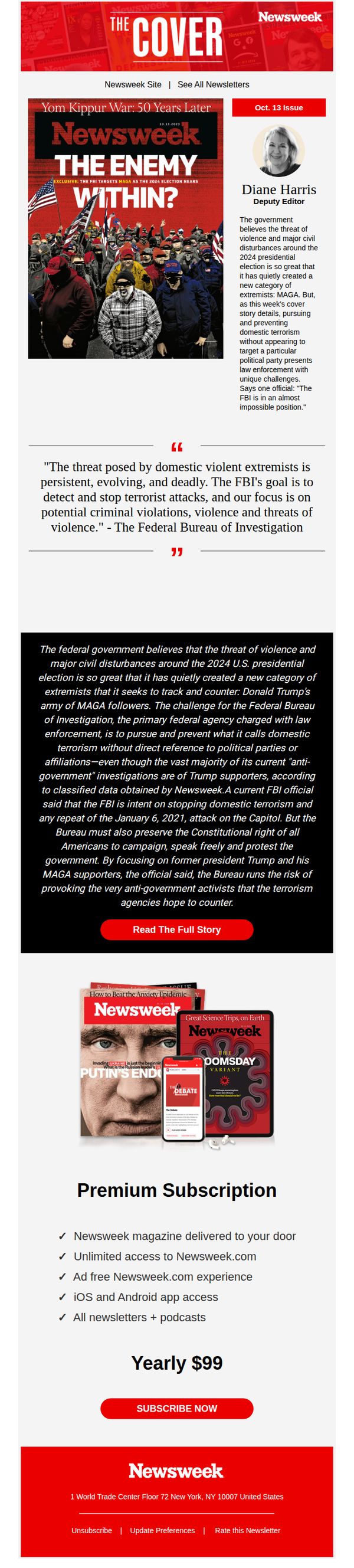 6. Exclusive: The FBI Targets Trump Followers as the 2024 Election Nears