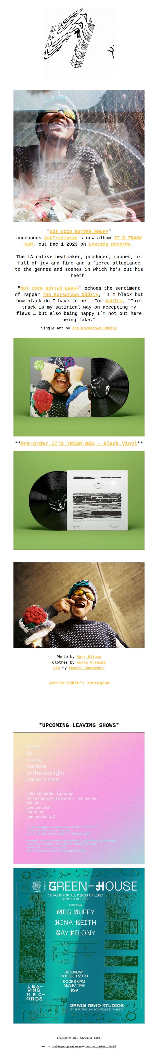 Leaving Records